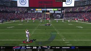 Bills vs Patriots Week 18 Szn 1 [upl. by Shulem360]