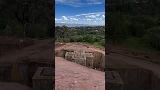 This is Lalibela in Ethiopia The rockhewn church city of Africa 🇪🇹 lalibela ethiopia [upl. by Stargell]