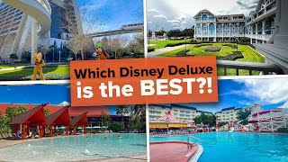 Which Deluxe Resort is the BEST at Walt Disney World [upl. by Lukey484]