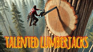 talented lumberjacks👷‍♂️👷‍♂️👍👍👷‍♂️👍 [upl. by Ellerud]