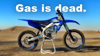 First Electric Yamaha YZ250  2024 EampC Dirt Bike Conversion [upl. by Carlton879]