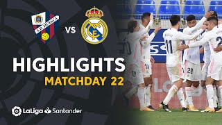 Highlights SD Huesca vs Real Madrid 12 [upl. by Imefulo592]