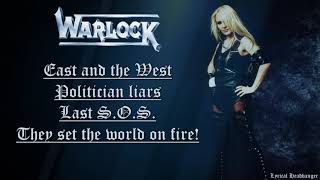 Warlock  Fight for Rock Lyric Video lyrics warlock doropesch rock [upl. by Xuaeb]