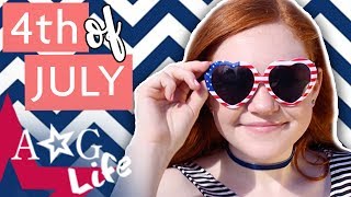 4th of July Lookbook  DIYs  AG Life  Episode 88  AmericanGirl [upl. by Starobin566]