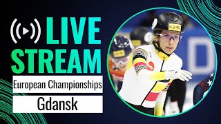 LIVE  European Championships session  Gdansk 2024  ShortTrackSkating [upl. by Trakas623]