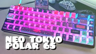 Neo Tokyo Polar 65 ☆ Unboxing amp Sound Test [upl. by Eerb42]