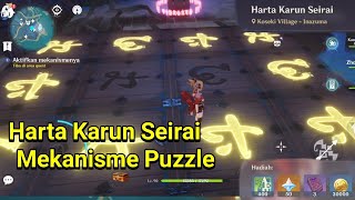 Harta Karun Seirai  Aktifkan Mekanisme Puzzle  Genshin Impact 21 [upl. by Mathe614]