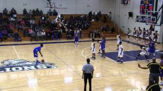 PG County Boys Middle School Basketball Championship 201415 Tasker vs Madison 11015 [upl. by Anoet442]