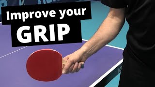 The most comprehensive SHAKEHAND Grip in modern table tennis  Tutorial [upl. by Mairym939]