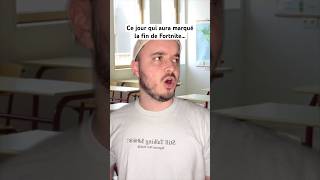 le Chapitre 1 pour toujours dans nos coeurs ❤️ humour college lycee fortnite [upl. by Kathi]