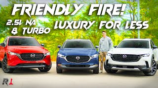 2023 Mazda CX5 vs CX30 vs CX50 Comparison  Family Time [upl. by Idalina]