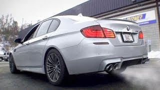 F10 BMW M5 Turner Race Inspired AxleBack Exhaust [upl. by Lumpkin274]