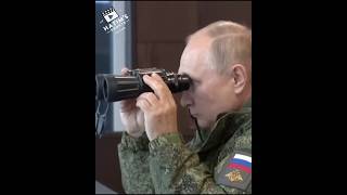 Putin Watching Zelensky Trump and Macron Through Binoculars😂 [upl. by Lenni]