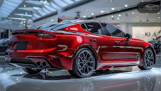 New  2025 Kia Stinger Unveiled  The Redesigned Performance Sedan [upl. by Elohcan629]