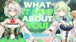 What your Hololive English Oshi says about you [upl. by Petrine]