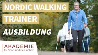 Nordic Walking Trainer  Ausbildung mit Lizenz bei der ASG Impressionen und Teilnehmerstimmen [upl. by Elleron]