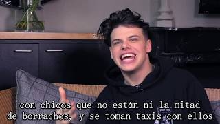 YUNGBLUD explicando quotPOLYGRAPH EYESquot 1 SUBTITULOS EN ESPAÑOL [upl. by Reyna]