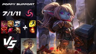 SUPPORT Poppy vs Rell  EU Master Patch 1419 [upl. by Shawna]