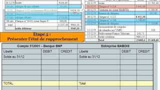 T14 lEtat de rapprochement bancaire [upl. by Athallia]