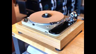 Another Custom Thorens TD124 Turntable Finds a New Home [upl. by Azeret]