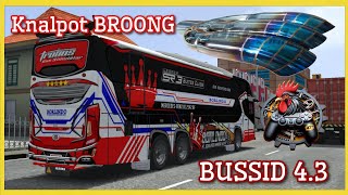 Tes KODENAME Knalpot BROONG BUSSID 43 [upl. by Lamiv]