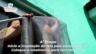 Tela mosquiteira para apartamentos de fácil instalação  Estela Click [upl. by Giliane879]