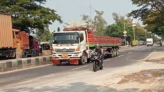 PantauanTruk amp Trailer Terciduk Truk Palet Sikat Truk Gandeng 1 X Libas Saja [upl. by Salta]