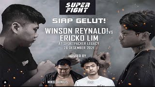 Winson Reynaldi vs Ericko Lim Tiket Sudah Terjual Uus  Niko Jadi Host Siap Duel [upl. by Brita]