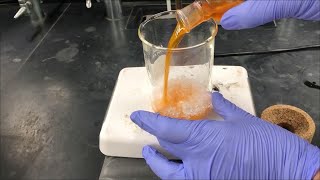 Friedel Crafts Acylation of Anisole Experiment Part 2 Reaction Workup and Characterization [upl. by Eelrebmyk]