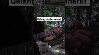 GALANG RAMBU ANARKI IWAN FALS Cover by Akulah John maraga [upl. by Martens]