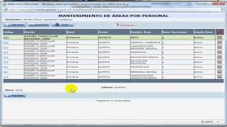 ASIGNAR ÁREAS A LOS DOCENTES Y HORARIO SIAGIE 35 [upl. by Nirej790]