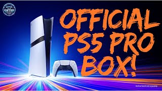 OFFICIAL PS5 PRO BOX AT STORES [upl. by Aldarcy]