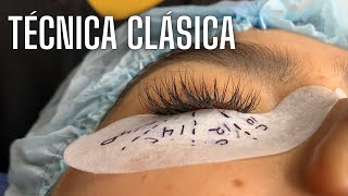 Aprende la Aplicación de Técnica Clásica Pestañas 1x1  Ojos Mandala [upl. by Leoy]