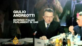 Former Italian PM Andreotti dies at 94 [upl. by Bonnice]