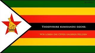 Nationalhymne von Simbabwe DE text  Anthem of Zimbabwe German [upl. by Ashti]