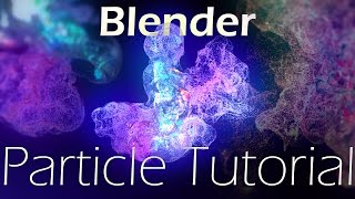 Blender particle simulation tutorial Smoke Flow amp Particles [upl. by Michaella]