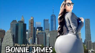 Bonnie James ✨ Glamorous Plus Size Fashion Fitness Model Redefines Beauty Standards [upl. by Etti407]