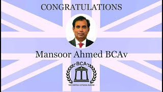 First British Bangladeshi Mansoor Honoured with British Citizen Awards 2021 [upl. by Ayekal]