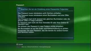 PSN Passwort ändern [upl. by Eleirbag]