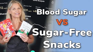 Blood Sugar vs SugarFree Snacks I Ran the Tests [upl. by Mharba]