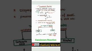 cannizzaro reaction 12 Class ppsc NEET JEE [upl. by Picardi909]