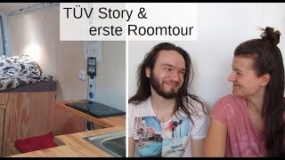 Wohnmobil TÜV mit Campervan  Was wird geprüft  erste Roomtour  Renault Master Camper [upl. by Belden937]