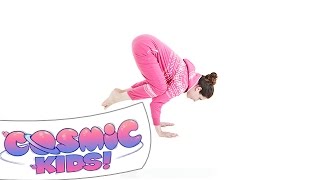 Crow Pose  Cosmic Kids yoga posture of the week [upl. by Francesco155]