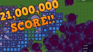 ZOMBSIO WORLD RECORD HIGH SCORE 21 Million  Surviving Wave 51 [upl. by Atsuj]