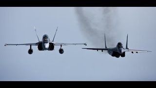 Ralfis Alley  Mig29S vs F18 JHMCS BFM [upl. by Chlo398]