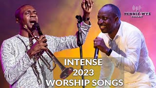 INTENSE WORSHIP BY NATHANIEL BASSEY amp DUNSIN OYEKAN FOR POWERFUL PRAYER amp BREAKTHROUGH 2023 [upl. by Uhn]