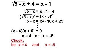 PreCalculus  Algebra Fundamental Review 20 of 80 Solving Quadratic Eqns With Square Roots [upl. by Collum]