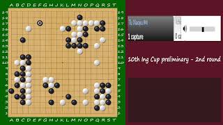 ENFR 10th Ing Cup Preliminary  2nd round  Tu Xiaoyu vs Ichiriki Ryo [upl. by Ahsilet342]