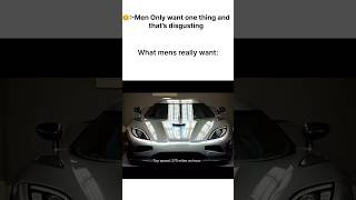 What mens want shorts koenigsegg trending needforspeed [upl. by Nnylecyoj518]