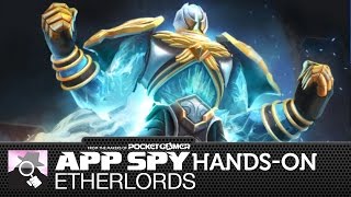 Etherlords  iOS iPhone  iPad HandsOn  AppSpycom [upl. by Atilamrac515]